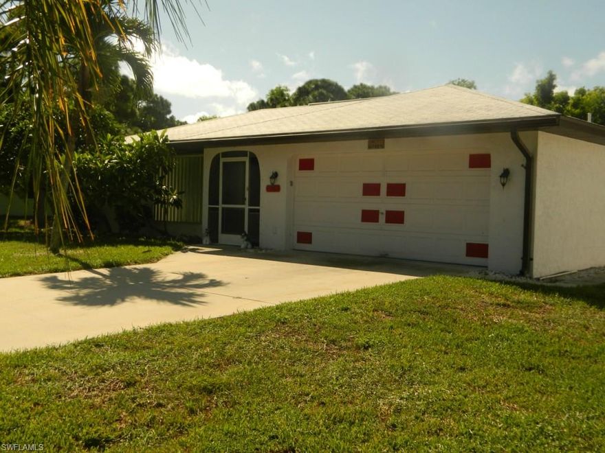 A very well maintained 3br 2 bath Pool home on Tropical Point Drive. Plenty of room on the 75X180 foot lot to put in your doggie run or a fine veggie and flower garden. A finished screened lanai as well as the screened in pool area will give you and the kids plenty of room to enjoy. The garage is two car, finished and another storage shed in the back yard gives you ample room for all your toys.  This home is completely furnished, nicely landscaped, complete with fruit trees and ready to move in. A near new 42” cut Cub Cadet riding lawn tractor as well as a complete compliment of man tools will make the honey-do’s of a new home easy to manage. Come see this gem of a home on wonderful Pine Island.