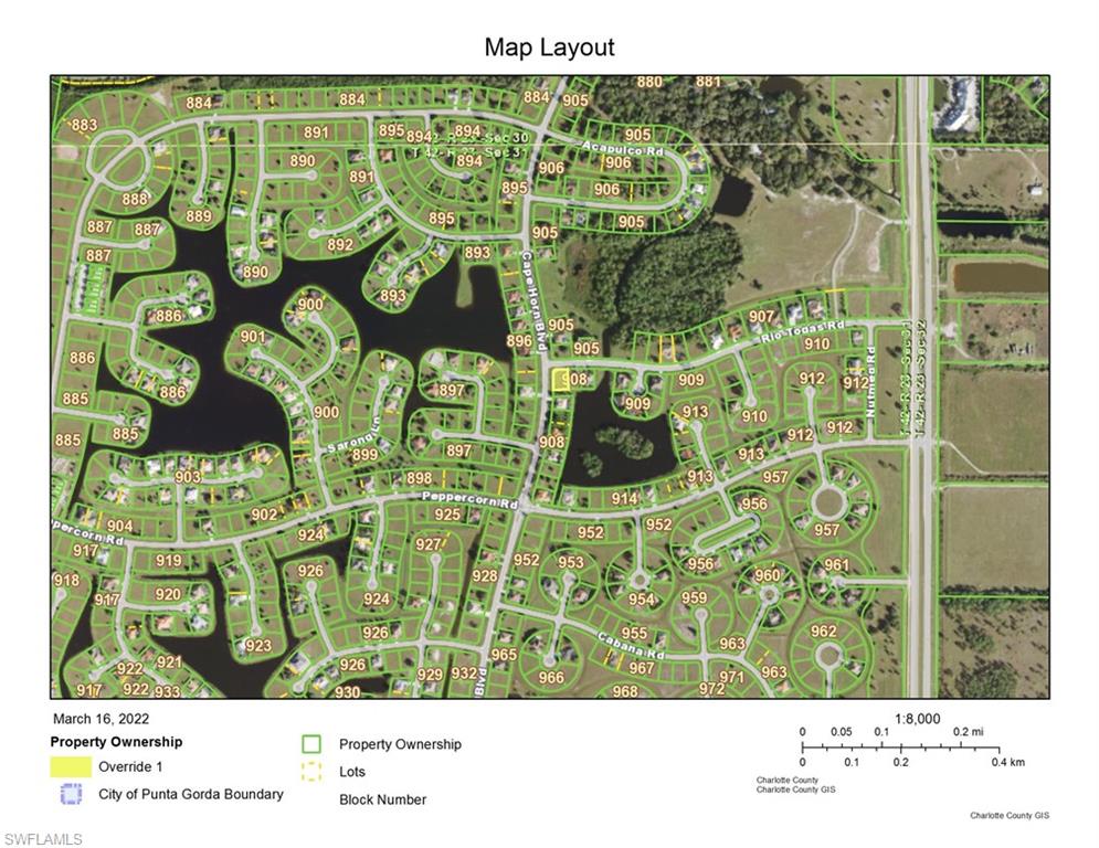 BURNT STORE LAKES - Land