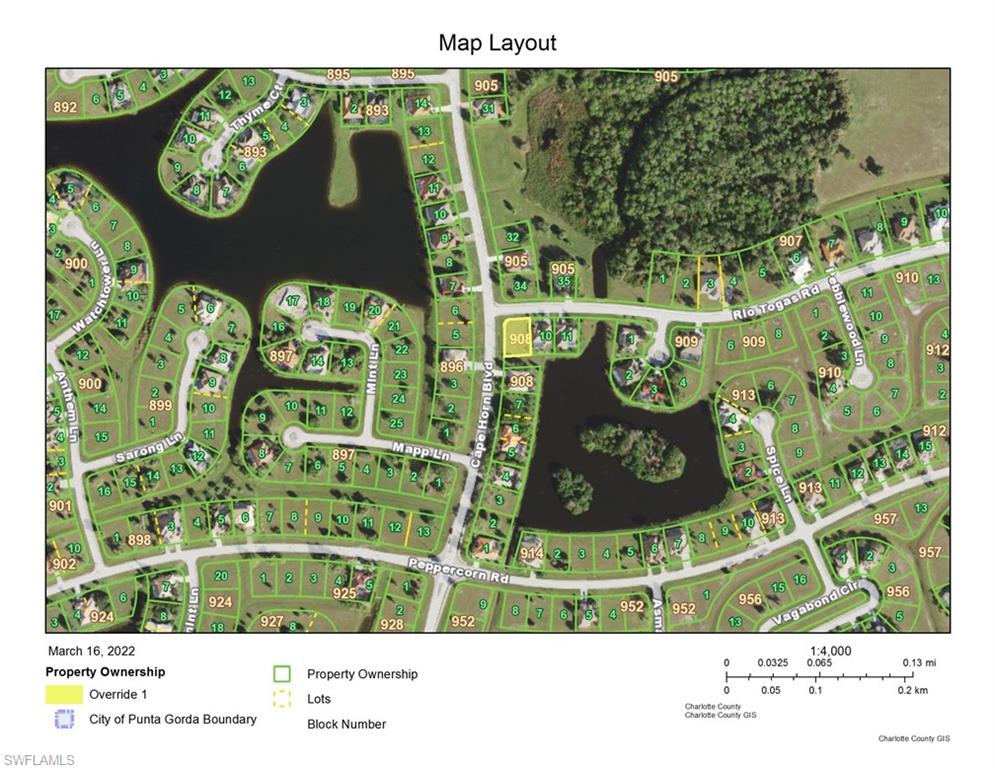 BURNT STORE LAKES - Land
