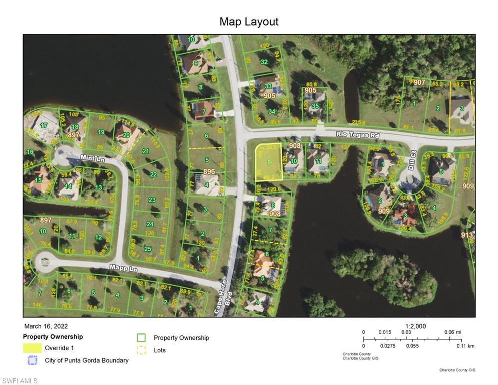 BURNT STORE LAKES - Land