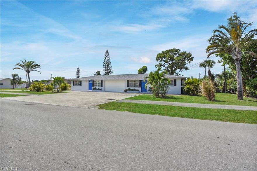 Fantastic rental income opportunity! Amazing Naples location, situated in a non-gated neighborhood w/ no homeowner fees and little restrictions, plus this duplex is only 1.3 miles from Vanderbilt Beach where you can spend time dipping your toes into the beautiful Gulf of Mexico! A new roof has been placed on the building and both units have been remodeled giving you income potential of over $2,600+ a month. Currently both units have tenants in place, and one of the units has a 2-car garage.