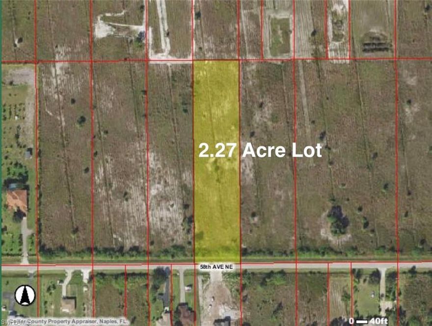 Golden Gate Estates Lot - 2.27 Acres Lot - NO DEP but looks good.