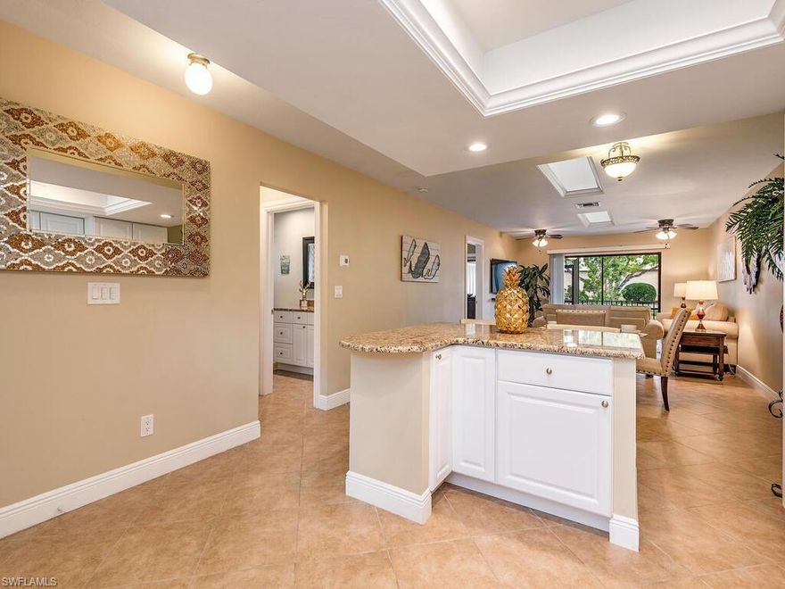 Charming fully furnished turnkey two bedroom two bathroom home located in downtown Old Naples. Featuring granite and tile throughout. Located blocks from the beach 5th Avenue & Third Street, featuring sunsets fine shopping and dining.