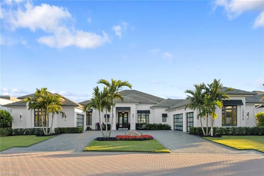 Welcome to this breathtaking 4-bedroom, 5-bathroom estate in Miromar Lakes, Florida. With an expansive 5-car garage and an enchanting outdoor sanctuary, this home redefines luxury living. The foyer leads to open-concept living spaces with soaring ceilings and designer finishes. Four spacious bedrooms, each with an en-suite bathroom, offer comfort and privacy. The gourmet kitchen features top-of-the-line appliances and a large center island, perfect for culinary delights. The grand master suite boasts a spa-like bathroom and private sitting area with outdoor access.  Explore the bonus room and study, versatile spaces that offer endless possibilities. Step outside to a screened lanai with a pristine pool, spa, summer kitchen, and fire pit, all overlooking a serene lake. Car enthusiasts will appreciate the 5-car garage. Enjoy Miromar Lakes' exclusive amenities, including a golf course, clubhouse, fitness center, tennis courts, and a beautiful beach on Lake Como.
This is more than a home; it's a lifestyle. Experience the essence of Florida living at its finest. Schedule your private tour today.
