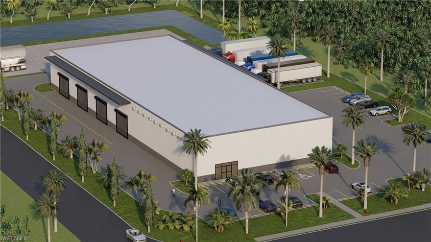 We are proud to present this Exceptional Commercial Property Opportunity in Cape Coral, FL
Prime Location with Unmatched Potential

Located at the high-visibility corner of Diplomat Pkwy E and Corbett Rd, this 3.362-acre commercial property in Cape Coral, FL, represents a rare opportunity in today’s dynamic Lee County market. Zoned for industrial use (I), this site is perfectly positioned for a wide range of business applications, from manufacturing and distribution to warehousing and logistics.

Planned Development: A Turn-Key Solution

This property comes with fully developed plans and specifications for a 24,000 square foot, steel clearspan warehouse, designed to meet the demands of modern business operations. The structure will feature nine 12'x14' grade-level overhead access doors, ensuring easy movement of goods and equipment. With a 20-foot eave height, the building offers ample vertical space for various industrial uses. Additionally, the project includes 59 planned parking spaces, including eight 50-foot deep truck slots, and dual access points from both Diplomat Pkwy E and Corbett Rd, ensuring seamless ingress and egress for commercial traffic.

A flexible office build-out within the warehouse can be tailored to suit the specific needs of the buyer, providing further customization options for businesses seeking a facility that aligns perfectly with their operational requirements. The north side of the property is designed for an unpaved/gravel outdoor storage area, ideal for excess exterior storage.

Strategic Location in a Thriving Market

Cape Coral, known for its robust growth and business-friendly environment, offers unparalleled opportunities for businesses and investors. The property’s location provides easy access to key transportation routes, including US-41 and I-75, making it an ideal hub for regional and interstate commerce. The property is strategically positioned within a rapidly developing area, surrounded by high-end, federally-owned properties that contribute to a stable and appreciating market environment.

Ideal for End-Users and Investors Alike

Whether you are looking to establish a purpose-built facility for your company’s operations or seeking a lucrative build-to-lease investment, this property offers unmatched flexibility and potential. The surrounding area’s ongoing development and the city’s pro-business climate ensure that the upward value trajectory of this property is strong, making it a sound investment for the future.

Don’t Miss This Opportunity

This is a rare opportunity to acquire a well-positioned industrial site in one of Florida’s fastest-growing markets. With the potential for significant return on investment, this property is an ideal choice for discerning investors and business operators looking to capitalize on Cape Coral’s continued growth and economic vitality.