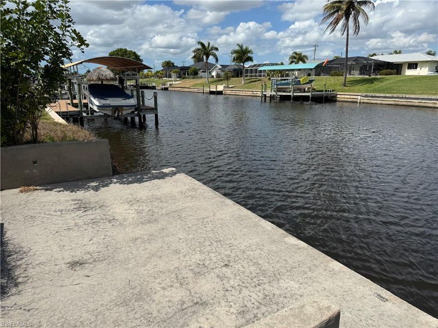 Gulf access lot in great location!