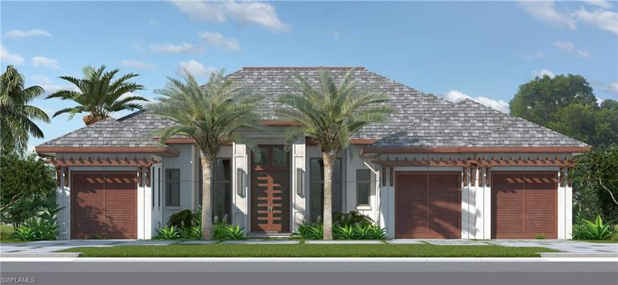 Exceptional new construction opportunity in The Moorings. Crayton Road Development in combination with architect Falconer Jones and builder Knauf Koenig have put together an absolutely stunning and incomparable offering. This 5 bedroom home offers a wide open floor plan ideal for entertaining and is situated on an oversized southwesterly exposed lot just a short walk from the Moorings private beach park. Residence offers over 4,400 square feet of living space all on one level along with a stunning outdoor living space complete with outdoor kitchen, spa, and automated screens/shutters. The interior is adorned with the finest of finishes including wide plank Boen wood flooring, Ruffino cabinetry, and extensive millwork/ceiling details. Completion is expected February/March 2017.