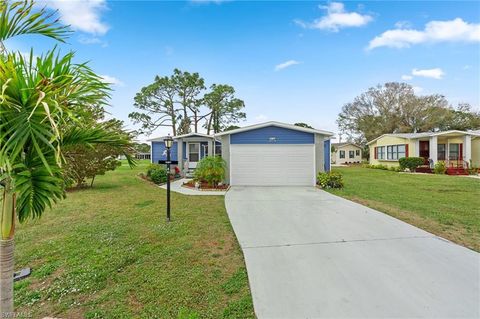 A home in NORTH FORT MYERS