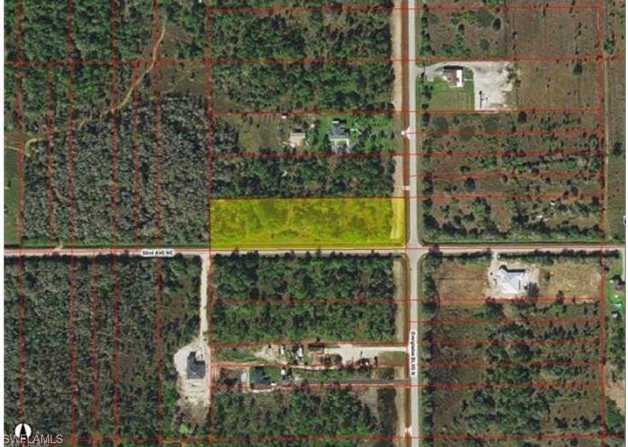 Almost 3 acres in Golden Gate Estates...large, corner lot. Uplands/Wetlands mix. DEP report available upon request. Based on report, a single family home can be built without impacts to wetland. 

This lot is Collier County parcel ID 38850800008. The lot is located on the corner of Everglades blvd N and 62nd Ave NE. 

For directions, copy and paste these coordinates in Google Maps or Apple Maps: 26.345563, -81.547130.

Approx. Lot Size: 680x175x680x175 - Property Appraiser O