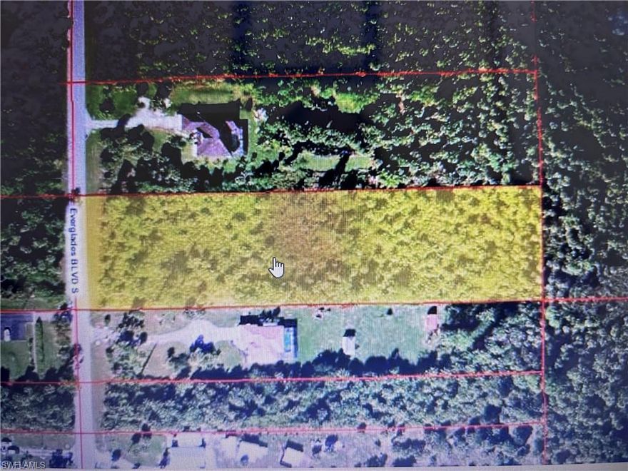 2.58 Acres. 100% Uplands per TEC Report. Attached. Conveniently located right on Everglades Blvd S. The property is a short drive from new Everglades Square.  Come build the house of your dreams on this beautiful 2.58 acres lot and bring your toys, trucks and/or trailers OR hold for future investment since it is approx. less than 2 miles from the potential I-75 interchange that Collier County has previously discussed. Don't miss this opportunity.