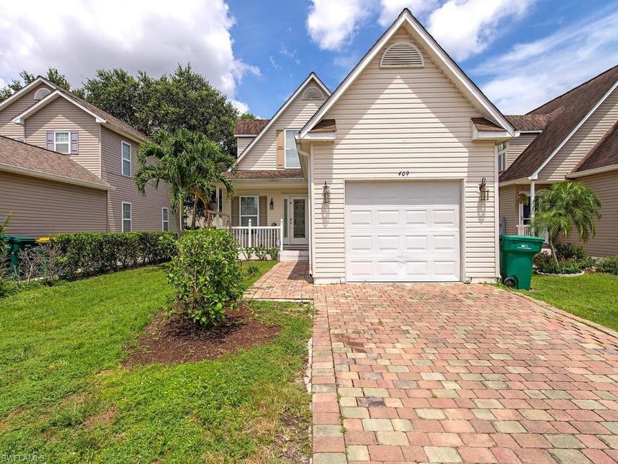 Brilliant single family home in Leawood Lakes!  3 Bedrooms 2 Bathrooms, attached garage and plenty of space!  This home has a recent AC system, washer/dryer and dishwasher.  Some of the features include finished garage, wood and tile flooring, upgraded kitchen cabinets, crown molding and more!  Conveniently located and minutes from the Gulf of Mexico, a great property, in a great location at a great price!