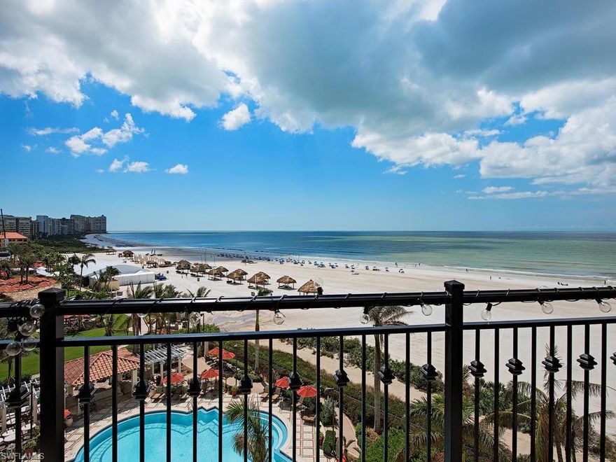 C.    . Stunning Madeira unit with beautiful beach views and convenient access to all of the amenities of the prestigious JW Marriott (includes transferable JW Marriott membership).  Upon entry to your private elevator lobby you are greeted with spectacular, long beach views in the backdrop of an elegant residence.  Ideal, luxury residence for entertaining with a bar area, expansive wine cooler.