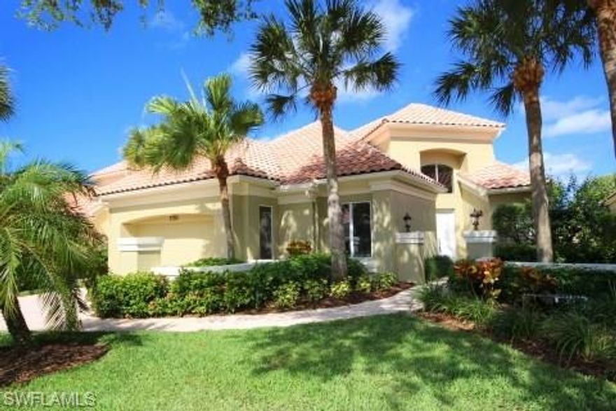 Enter this comfortable home through the attractive foyer to a large open great room area with ample space for a formal dining area, extra sitting area or the perfect setting for a game table!  The completely remodeled kitchen features stainless steel appliances and granite counters and opens to a large informal dining area--perfect for the casual Southwest Florida lifestyle!  The master suite features a wall of built in cabinetry and a tastefully updated master bath.  Two additional bedroom suites offer comfortable space for overnight guests.  Overlooking the 15th fairway of the Creekside golf course, the sunny lanai features a heated pool and ample covered space for al fresco dining.
Bonita Bay is one of Southwest Florida's most sought after communities and offers a private beach club on the Gulf of Mexico, 3 on site parks including a canoe/kayak park on Spring Creek, a full service marina,  Marina Restaurant, miles of biking and walking trails and more. Memberships are available to Bonita Bay Club which offers 5 championship golf courses, 18 Har Tru lighted tennis courts and a new lifestyle center with state of the art fitness and complete spa services.