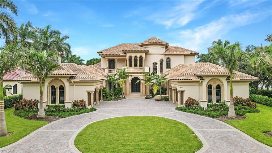 This timeless masterpiece completed in 2021, exudes unrivaled quality and character. Thoughtfully designed to capture the views spanning the green canopy of this famed and award winning golf course, this distinguishable elegance stands unique and special. The grandeur of expansive indoor-outdoor living across two floors, all with breathtaking views of the 15th and 16th fairway are serene and inviting. This grand estate features 4 bedrooms all en-suites, 1 powder bath with outdoor shower, 2-story study with it's own reading loft, gourmet kitchen and bar, second floor expansive loft…great for entertaining, 4-car garage, a resort style pool, and so much more! Be part of an unparalleled community that proudly hosts major golf events such as the QBE, LPGA Shark Shootout, and PGA Tours Champion Chubb Classic, and all from the luxury of watching it from your own balcony right outside your entertainer's loft and guest VIP-suite. You have to experience this home for yourself to truly appreciate its beauty. Signature Tiburon membership included.