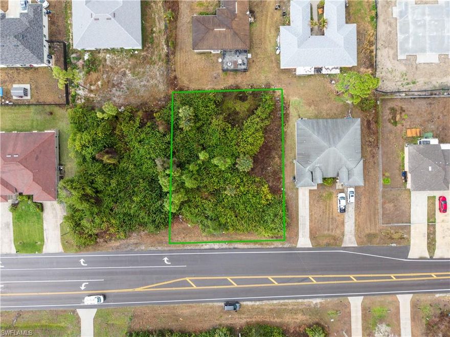 Amazing opportunity! Lowest priced parcel in 33973! New construction behind the lot. Easy access to Fort Myers. Next to the golf course. Very nice area. Paved road with electric at the curb. Good for investors and builders looking for long term value. Financing available. Hablo Español!!