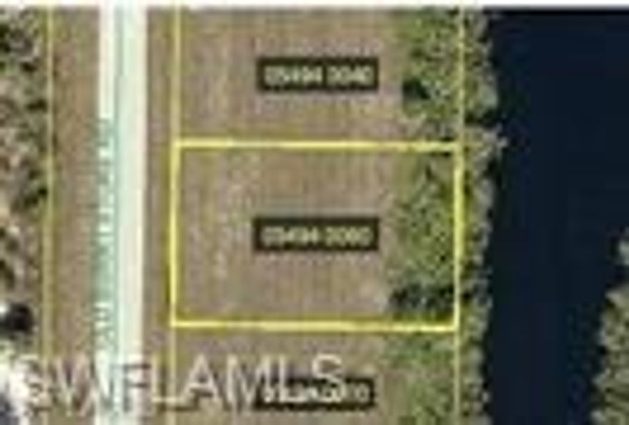 Fresh Water Lot!! Located in the area of NW Cape Coral with E exposure. Build your dream home on this beautiful site or use it simply as great investment opportunity