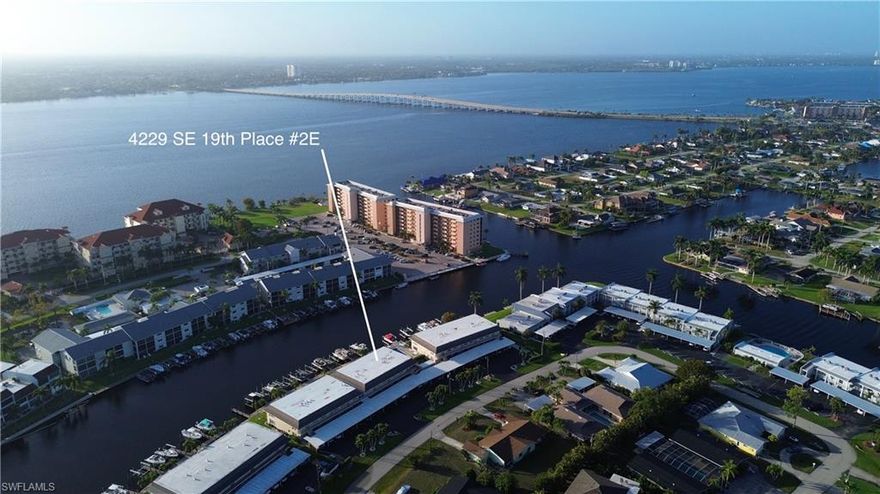 Welcome to this beautifully maintained, spacious Waterfront Condo perfect for Boating Enthusiasts. Premier Cape Coral location off Beach Parkway and just steps to the newly redesigned Jaycee Park. This bright and spacious Condo includes a deeded boat slip and 10,000-pound lift with direct Gulf Access, no bridges and just minutes to the open water. The sunshine pours in throughout this home with breathtaking views of the wide canal.
Well appointed kitchen with island flows seamlessly into the living and dining areas ideal for both entertaining and relaxing. Primary Bedroom features an en-suite bath, tranquil water views and direct access to your screened lanai. Additional features include assigned covered parking, in-unit laundry, storm protection and an additional storage unit.
Commodore Condos is centrally located and just minutes to shopping, dining and medical services.
The Community features a heated waterfront pool, lush landscaping and a peaceful atmosphere.
This is Florida Waterfront Living at it’s best !