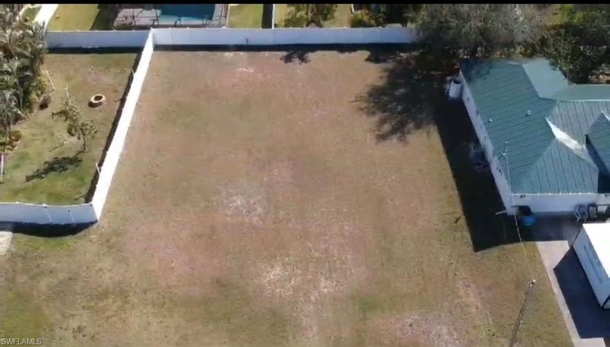 Don’t miss this outstanding chance to own a beautiful piece of paradise in one of Cape Coral’s most desirable neighborhoods! This fully cleared lot offers southern exposure and is already connected to city water, sewer, and irrigation, making it an excellent site for your dream home or an investment property. Located in Flood Zone X, no flood insurance is required.

Cape Coral is a thriving Gulf Coast community known for its extensive waterways and strong local demand for real estate, with easy access to quality schools, golf courses, major shopping like Publix and Target, Starbucks, and a wide variety of restaurants and retail options. (Minor balance on assessments.)