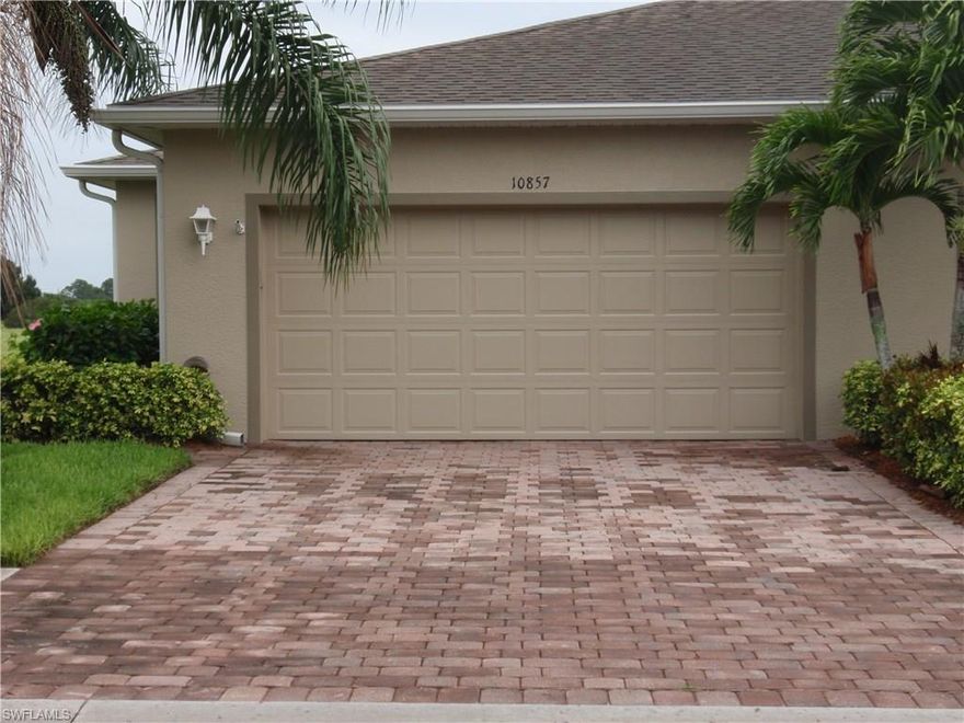 This cozy 3/2 attached villa located in The Groves is close to everything a person could want.  We are right across the street from The Veterans park, gold, shopping, dining, and I-75.  The community amenities offered are a heated swimming pool, play ground, and fitness center.  This low monthly HOA fee include irrigation, basic cable, and lawn and land maintenance.