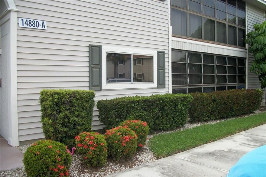First floor condominium centrally located in the Summerlin Woods Community with convenient access to Downtown Fort Myers, RSW airport, Fort Myers Beach, and Lakes Park (home to a popular farmer’s market). Community amenities include a community pool and tennis courts. HOA includes water, trash/recycling, cable, and landscaping. Condo building has a newer roof (2023). A/C compressor replaced in 2023 and handler replaced in 2024. Master bathroom updated in 2024. Perfectly situated to start enjoying year-round sunshine, endless outdoor activities, vibrant dining, and relaxed lifestyle.