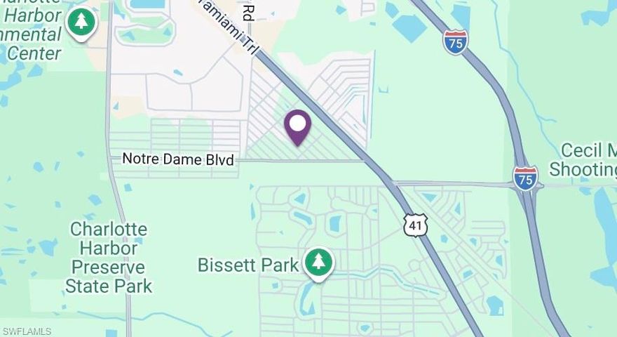 “Great opportunity to own a residential lot in the growing area of Punta Gorda. This 8,000 sq ft parcel offers the perfect setting to build your future home or invest in a developing neighborhood. Located in an area with ongoing growth and new construction, this property provides flexibility and potential for future value.
Enjoy a quiet setting while still being within a short drive to major roads, shopping, dining, and outdoor activities. The lot is located in an area serviced by well and septic systems, typical for this neighborhood.
Buyer to perform all due diligence regarding zoning, building requirements, utilities, and intended use. All information is deemed reliable but not guaranteed and has been provided by third parties. Buyer and buyer’s agent are responsible for independently verifying all information.”