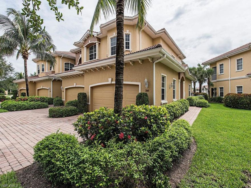 C.13748 - A great location in north Naples just minutes from Mercato, Waterside shops and the beach. This second-floor lake front residence in Lemuria is the lowest priced 2nd floor unit “with elevator” boasting 3024 sq. ft. of open living space, 4 bedrooms, 3 full baths 10-foot ceilings and large chef’s kitchen. All new stainless-steel appliances, upgraded cabinetry and granite countertops throughout. A gated community of 72 residences that offers wonderful amenities which include an upscale clubhouse with community social room, billiards, gorgeous pool situated on a lake with fountains, spa and well-equipped fitness center. Other features include oversized 2 car garage, storage closets, 2 walk in closets in Master and jetted tub. 2 pets allowed – no weight restrictions.