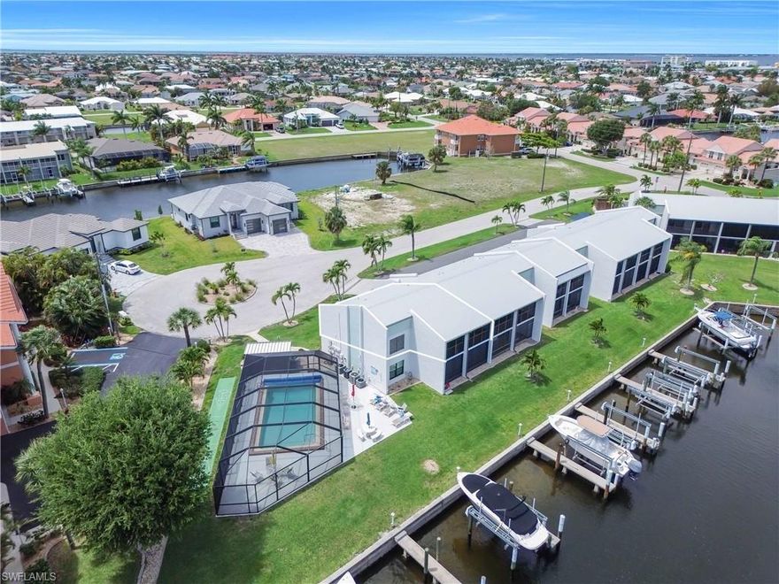 Welcome to Silver Cove in Punta Gorda. This beautifully updated second-floor condo offers the perfect blend of comfort, convenience, and waterfront living.

Enjoy peace of mind with elevated living—no flood insurance required—while taking in breathtaking canal views right from your home. Nestled on a quiet cul-de-sac, this property provides a serene setting with Gulf access, making it ideal for boating enthusiasts. A private boat slip is available for purchase of $10,000, conveniently located close to the unit for easy access.

Inside, the condo features a fully revamped interior with a modern touch, creating a fresh and inviting living space ready for immediate enjoyment. The low HOA fee adds exceptional value, covering all exterior maintenance so you can focus on enjoying the Florida lifestyle. Residents also have access to a well-maintained community pool, perfect for relaxing year-round.

Whether you're searching for a full-time residence or seasonal escape this property offers an unbeatable combination of location, lifestyle, and waterfront charm.