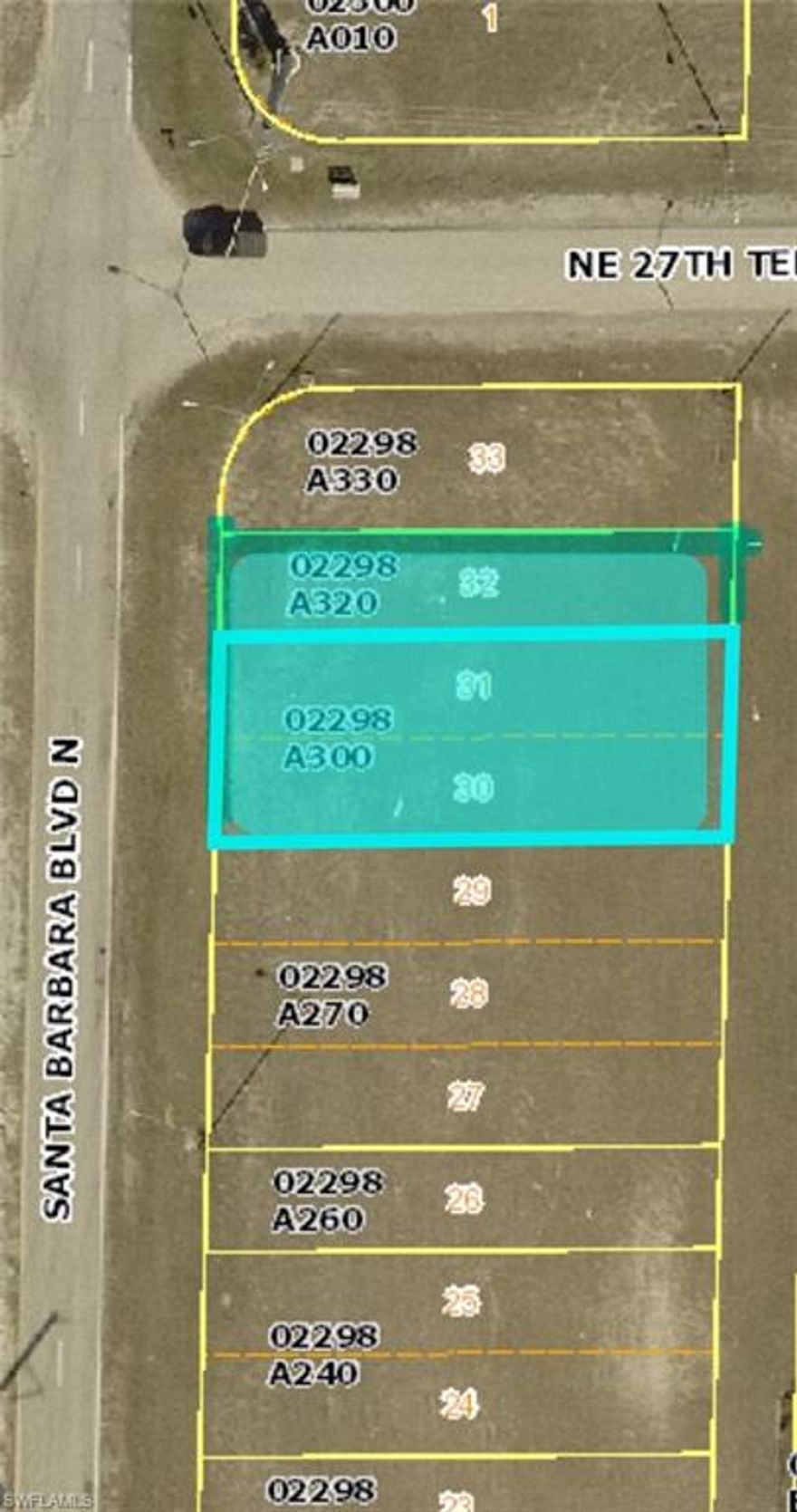 Clear Commercial lot. Non-Flood zone. Adjacent lot is also for sale.