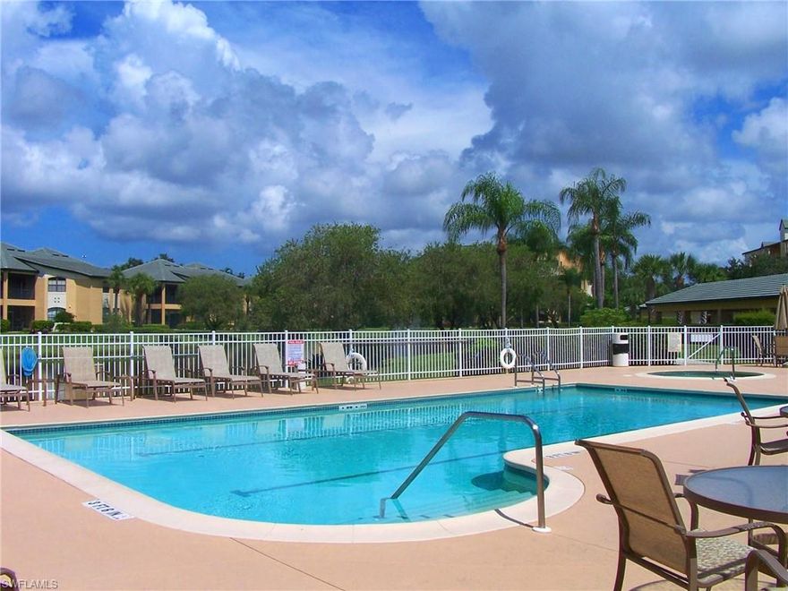 SOCIAL MEMBERSHIP INCLUDED! Magnificent Golf Course & Lake Views from this three bedroom, two bath Turnkey Condo. Light and bright fourth floor end unit. Spacious master bedroom and bath, brand new remolded kitchen with new stainless steel appliances. New Tile flooring through out the living area. Brand new carpeting in the bedrooms. Walking distance to grocery store, fitness center, sandwich shop, Italian restaurant, hospital. This is a must see! Just bring your suitcases, unit is well equipped for your seasonal rental.