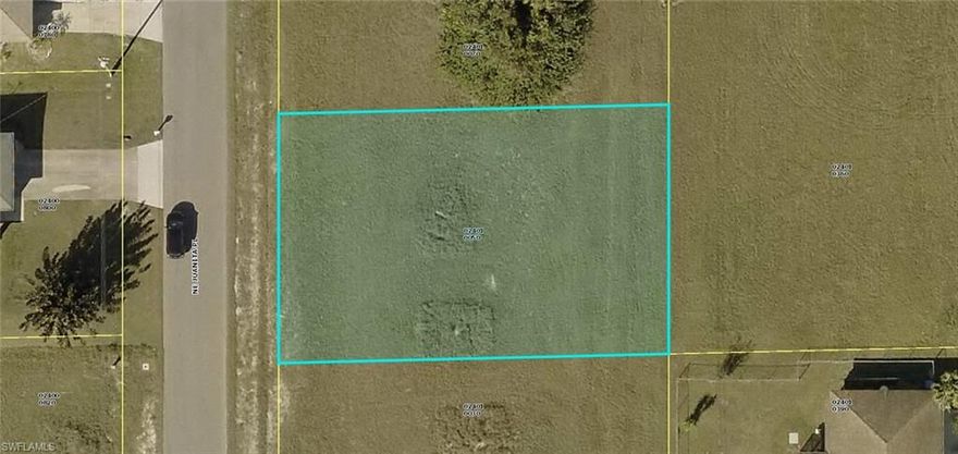 Reduced!! As-Is with restricted species. Prime building lot in a fast-growing Cape Coral neighborhood with Water and Sewer! Conveniently located close to Pine Island Rd for dining and shopping. Short drive to beaches and airports. Ready for your dream pool home or an investment property. This lot has gopher tortoise nests and burrowing owls to be removed at the buyers expense.