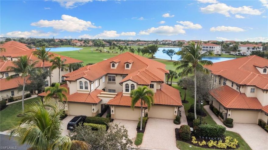 Welcome to one of the most sought-after neighborhoods in Gulf Harbour, where lifestyle, location, and peace of mind come together beautifully. This thoughtfully designed low-rise residence enjoys a desirable southern exposure, filling the home with natural light throughout the year.

A charming courtyard entry sets the tone, welcoming you into a well-planned interior featuring a formal dining room and a spacious kitchen ideal for both everyday living and entertaining. The kitchen offers a center island, excellent flow into the main living areas, and the added convenience of an on-demand hot water heater.

And then—the view. Step onto the screened lanai and take in sweeping vistas spanning three fairways, creating a serene and picturesque backdrop. The lanai is also equipped with electric hurricane shutters for added protection and peace of mind.

Indoor living transitions effortlessly outdoors to the screened patio and porch, an inviting space for morning coffee or evening relaxation, complete with a ceiling fan for year-round comfort. Notably, this property has experienced no water intrusion during hurricanes, offering an extra layer of confidence and security.

Additional highlights include a double garage and an ideal location just minutes from shopping, dining, beaches, and the airport—making everyday convenience effortless.

Located within the Coronado Subdivision, this stucco, tile-roof condominium is part of an intimate, gated 80-unit community designed for privacy and low-maintenance living. Association fees support a truly carefree lifestyle, allowing you to enjoy more of what matters most.

Private membership opportunities are available for those wishing to further immerse themselves in the Gulf Harbour lifestyle.

This is Florida living at its finest—bright, secure, and effortlessly elegant.
Call today to schedule your private showing.