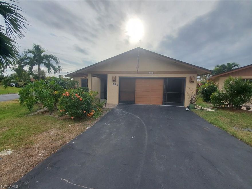 This home was damaged during Hurrican Ian.  Property is sold AS-IS.  Home is located on a cul-de-sac.