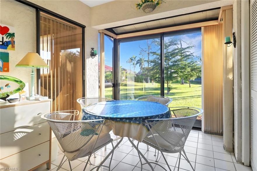 Charming 2-bed, 2-bath villa just minutes from downtown Naples and stunning Gulf beaches! This beautifully maintained home is sold turnkey furnished, making it move-in ready. Enjoy resort-style living with access to a community pool and hot tub. Don’t miss this opportunity to own a piece of paradise!