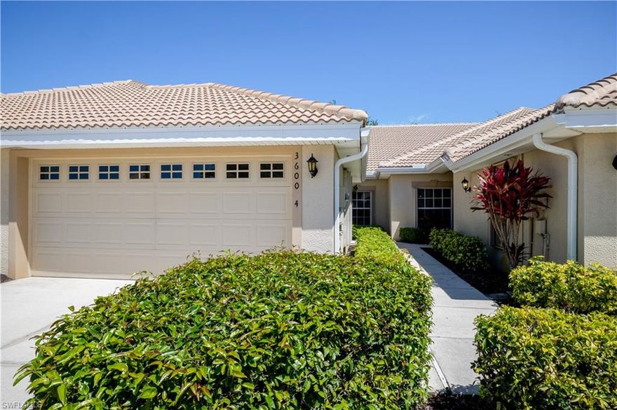 Welcome to effortless Herons Glen Florida living in this beautifully maintained 2-bedroom, 2-bath attached villa, perfectly nestled with serene preserve views. From the moment you step into the private courtyard entry, you’ll feel the charm and tranquility this home offers.
Inside, the open floor plan is light, bright, and designed for comfortable everyday living and entertaining. Tile flooring flows throughout the main living areas, creating a clean and cohesive look. The immaculate kitchen  featuring expansive Corian countertop space, a convenient breakfast bar, and a large pantry—perfect for both casual meals and hosting guests.
The split-bedroom layout provides ideal privacy for you and your guests, while the spacious primary suite offers a peaceful retreat. Step out back to your private lanai and unwind while enjoying the natural beauty of the preserve—your own quiet slice of paradise.
This maintenance-free home also includes a 2-car garage, brand-new 2024 roof, and protective shutters for added peace of mind.
Located in the highly sought-after Herons Glen Golf & Country Club, you’ll enjoy a championship golf course with an on-site golf pro, along with an impressive array of amenities. From pickleball and tennis to a fitness center, resort-style pool and spa, exercise and art classes—there’s truly something for everyone. The Nest restaurant and lounge is a favorite gathering spot, adding to the vibrant and welcoming community lifestyle.
This is more than a home—it’s a lifestyle. Don’t miss your opportunity to make it yours!