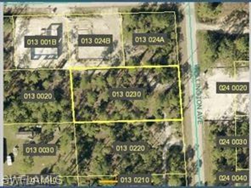 This prime half acre lot in Alva, Florida, offers the perfect blend of natural beauty and convenience! Surrounded by lush greenery, it provides a serene setting to build your dream home. Conveniently located just under 2 miles from Joel Blvd, it offers quick access to Labelle (approx. 20 mins), Fort Myers (approx. 38 mins), Babcock Ranch (approx. 32 mins), and Immokalee (approx. 28 mins). With shopping, golf, eco-tourism, and farming opportunities all within reach, you’ll be perfectly situated to enjoy everything Southwest Florida has to offer. Whether you envision a tranquil retreat or a family estate, this corner lot provides a picturesque backdrop for embracing Florida’s relaxed, sun-drenched lifestyle. Don’t miss the chance to create your oasis—come enjoy the peace and quiet while staying close to shopping, dining, and the international airport!