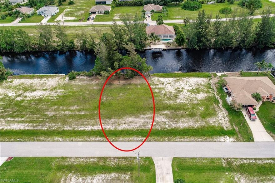 This beautiful gulf access lot has east exposure and is situated on the 100' wide canal. Only one bridge and you are out into open water. It is located in a quiet and very nice neighborhood with newer homes around. Kismet Lakes and Coral Oaks Golf Course are in the vicinity.