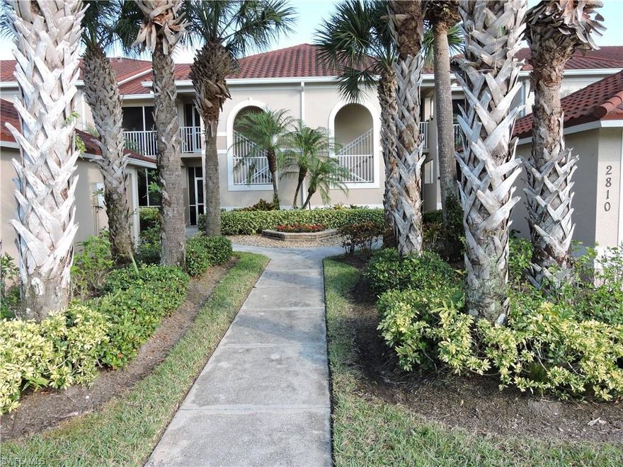 QUICK CLOSING POSSIBLE. Enjoy THIS SEASON in your 1st floor LAKEVIEW condo. Located in the private membership bundled golf community of Cypress Woods Golf and Country Club this 2 bedroom + den unit features front and back lanai's, eat in kitchen dinette area and a master suite with tranquil lake and fountain views. Club amenities include a pristine 18 hole Gordon Lewis designed golf course, 8 pickelball courts with daily round robin play, fully equiped fitness center, neighborhood and main pools and spas and amazing dining opportunities both inside and out. Cypress Woods offers frequent social events and club activities to promote your enjoyment of this wonderful community.