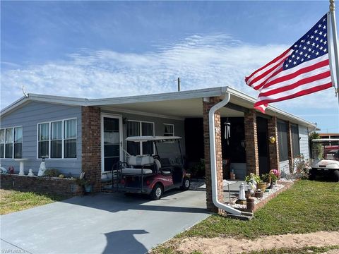 A home in NORTH FORT MYERS