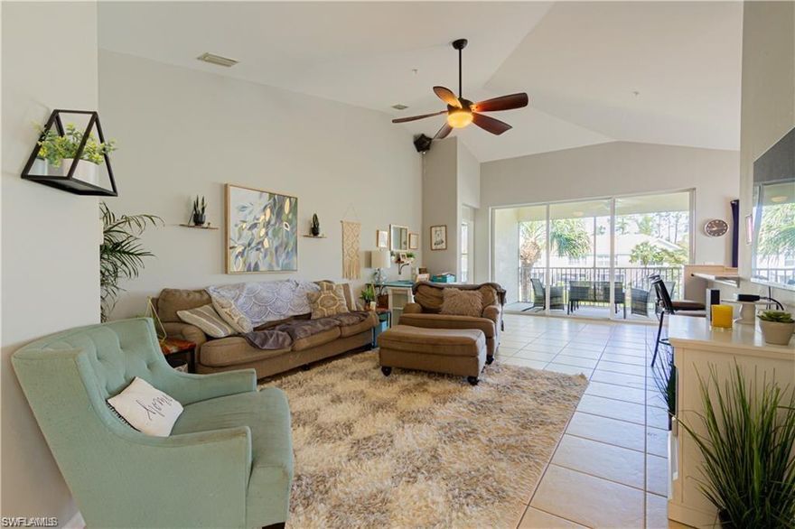 AVAILABLE JUNE 1, 2026 Annual UNfurnished townhouse for rent in a great location right in the center of Naples. 2 full bedrooms, 1 can be used as a den or a bedroom, 2 full bathrooms, 1 car garage and a large screened in lanai with a beautiful view of the lake. Family friendly community with a pool, clubhouse and a fitness center.