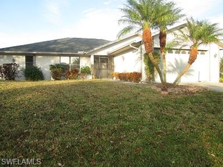 Beautiful Homepath property with special financing available. Great location off Trafalgar near schools, shopping, and sports park. Large three bedroom two bedroom with a pool plus a den. Great room is open with large view of the lanai and sparkling pool with decorative turtles in pool. The wood like floors add a nice touch. Large master suite also has nice views of the pool, large closet, dual sinks in vanity and large bath tub. New carpet in bedrooms and New paint throughout interior. Kitchen has a great layout with eat in dining. Large lanai and pool offer plenty of room for entertaining and enjoying our gorgeous Florida sunsets. This is a must see call today for your private showing.