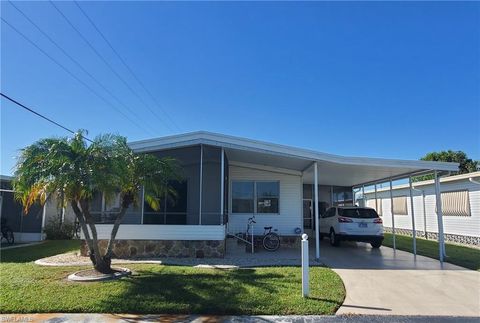 A home in NORTH FORT MYERS