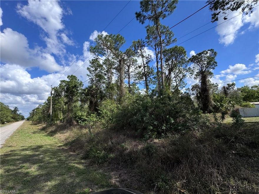 Prime Half-Acre Residential Lot in Lehigh Acres – No HOA!
Build your dream home on this spacious 0.50-acre residential lot in the growing community of Lehigh Acres! Conveniently located near Joel Blvd, this property offers easy access to supermarkets, shopping, dining, and everyday essentials. With utilities available and no HOA restrictions, you have the freedom to design your ideal home.
Enjoy the peace of a suburban setting while remaining close to major roads for a quick commute to Fort Myers and surrounding areas. Don’t miss out on this fantastic opportunity—perfect for homeowners or investors alike!
