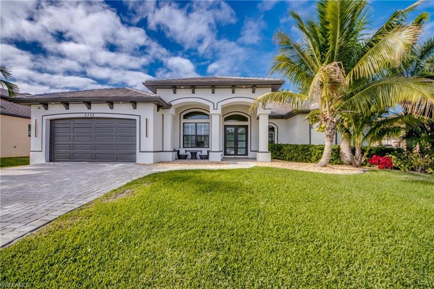 Welcome to an exceptional Southwest Cape Coral residence offering the perfect blend of location, quality, and Florida lifestyle. Situated on Agualinda Boulevard and within walking distance to the vibrant restaurants, marina, and entertainment of Cape Harbour, this beautifully maintained home delivers one of the area’s most sought-after settings.

Offering 2,540 square feet under air, this thoughtfully designed home features three spacious bedrooms, three full bathrooms, and a dedicated office—ideal for working from home or accommodating guests. Two of the bedrooms include private en-suite bathrooms, providing excellent comfort and privacy for family members and visitors alike.

The interior showcases tile flooring throughout, creating a clean, cohesive look that is both elegant and easy to maintain. The upgraded kitchen is a standout feature, appointed with granite countertops, ample cabinetry, and generous workspace—perfect for everyday living and entertaining. The open layout allows natural light to flow freely through the living areas, enhancing the home’s bright and welcoming atmosphere.

Recent improvements add significant value and peace of mind, including a brand-new roof and a freshly painted exterior that gives the home a crisp, modern curb appeal. Impact-resistant windows and doors provide enhanced hurricane protection while also improving energy efficiency.

Step outside to your private outdoor oasis, where mature and stunning landscaping creates a lush, tranquil setting. The electric-heated pool and spa invite year-round enjoyment, whether relaxing or entertaining. With desirable western exposure, the backyard is perfectly positioned to capture breathtaking sunset views from the pool deck—an ideal backdrop for evening gatherings or quiet moments of relaxation.

Located in one of Southwest Cape Coral’s most desirable neighborhoods, this home offers the rare combination of walkability to Cape Harbour while maintaining a peaceful residential feel. Enjoy waterfront dining, boating, shopping, and social activities just steps from your door.

This move-in-ready property represents an outstanding opportunity to own a well-appointed home in a premier location. Whether used as a full-time residence or a seasonal retreat, this home delivers comfort, quality, and the true Florida lifestyle buyers are seeking.