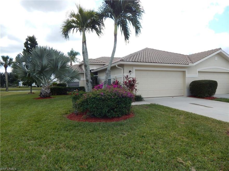 BACK ON THE MARKET! BUYER'S LOSS IS YOUR GAIN! Welcome to Silverlakes at Gateway!  Within the gates of this maintenance free community you will find a spacious clubhouse with exercise room and a community pool overlooking one of the many lakes.  Inside the 3 bedroom 2 bathroom villa, you'll feel like you are living the single family home lifestyle, and even better, all of the work has been done for you!  You will find an updated kitchen with granite counters and the lanai includes screens as well as glass doors for year-round enjoyment!  The comfortable lanai overlooking the serene lake makes this home even more special along with the added convenience of a 2 car garage with lots of storage and an indoor laundry room.  Beautiful newer furnishings complete this move-in ready home.  You'll enjoy all of the common areas in Gateway featuring miles of walking paths, parks and picnic areas, soccer fields, a dog park, large pool, and some of the areas best shopping, restaurants, universities, and Spring Training Parks just around the corner!  The airport is conveniently located as well.