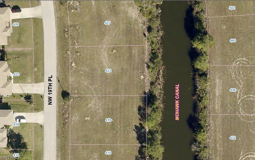 Located on the Mohawk Canal his waterfront property is  ready for you and your New Florida Dream Home. Fish from your own back yard or slip a boat into water and fish the connected canal and lake areas. This property is located close to golfing, boating, schools, shopping and entertainment venues.

Gopher Tortoise Nests Present SEE REMARKS