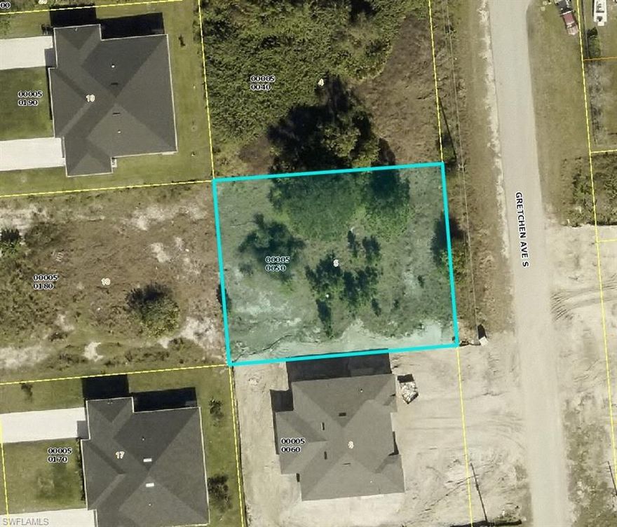 Prime vacant lot located in Lehigh Acres. Boasting a total lot size of 12,197 square feet, this western rear exposure lot presents an exceptional opportunity to create your dream home. Situated in a sought-after location, this property offers close proximity to a variety of shopping and dining options, providing convenience and comfort for future residents. Additionally, with easy access to I-75, commuting to other destinations is a breeze.