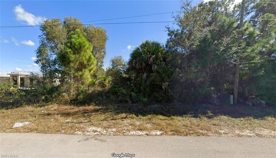 Build your dream home or investment property on this .25-acre lot located in the fast-growing and highly desirable community of Lehigh Acres, just west of Fort Myers. Offering a prime location with direct access from a main road, this square lot provides a convenient layout for future development. You'll enjoy quick access to I-75, local shopping centers, restaurants, schools, and the Southwest Florida International Airport—making everyday living or future resale even more appealing. Whether you're looking to build now or hold for future appreciation, this parcel offers an excellent opportunity in a thriving area of Southwest Florida.