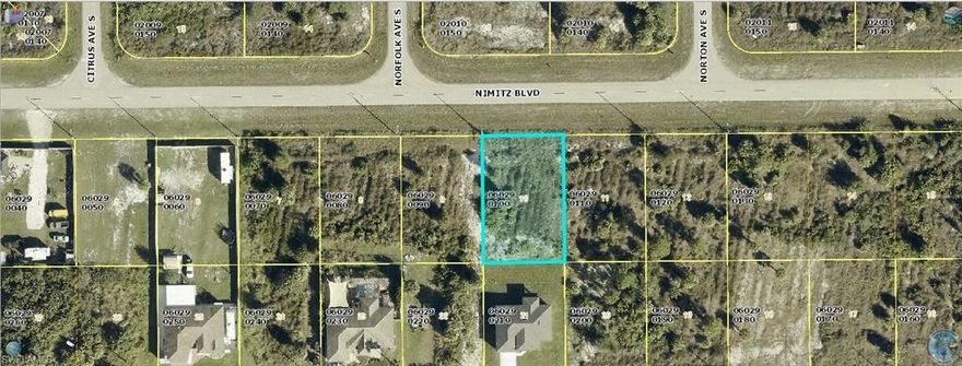 Vacant lot in very desirable location. 1 min off State Rd 82 and Bell Blvd, close to Airport, I75 and Daniels Pkwy and Ft Myers.