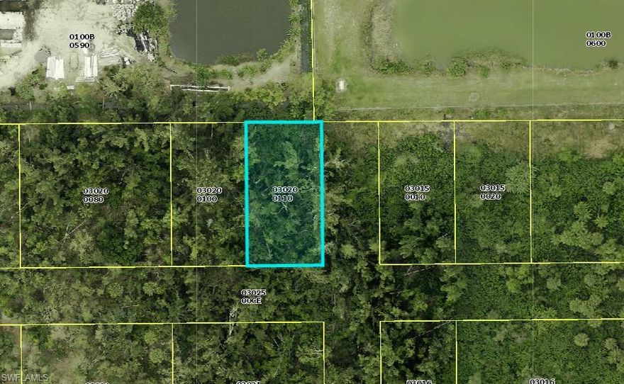 RARE OPPORTUNITY FOR BUILDERS/INVESTORS! WEST OF 41....NOT IN A FLOOD ZONE (X500) ALSO MINUTES TO COCONUT POINT, SHORT DISTANCE TO I-75 AND THE BEACHES.