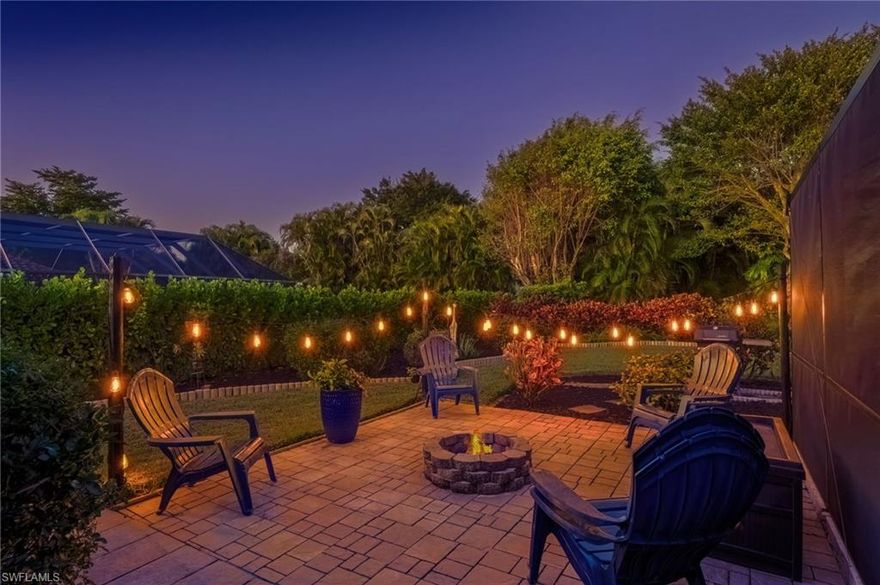 Welcome Home to 2236 Queens Blvd, perfectly tucked away in one of Naples’ most sought-after and centrally located neighborhoods. Known for its mature landscaping, quiet streets, and close proximity to just about everything Naples has to offer, Kings Lake is sure to charm the most discerning buyer. This gorgeous property is filled with tons of natural light, and offers lots of space to accommodate anyone...two living rooms, screened-in lanai, screened-in pool area, and a HUGE backyard for social gatherings, games, or playing with your pets.  This home features IMPACT WINDOWS, NEW ROOF, NEW A/C, & NEW WATER HEATER! Whether hosting a dinner, game night, holiday gathering, birthday party, or just enjoying the sunset or a quiet evening, this property is designed for easy entertaining. A bonus patio with garden lights and fire pit brings the party outdoors, and offers an amazing cozy spot to share stories or stare at the fire. The kitchen has been completely renovated featuring the newest stainless steel appliances and quartz countertops wit oversized barn sink. Located just minutes from Naples’ sugary sand beaches, the Olde Naples shopping & dining district, and tons of grocery and other restaurant options, this home offers tremendous value in one of the best locations in town. This location also offers quick access to I-75 and Marco Island for those wanting to explore nearby Florida towns. Live the Naples lifestyle right here at 2236 Queens Blvd.